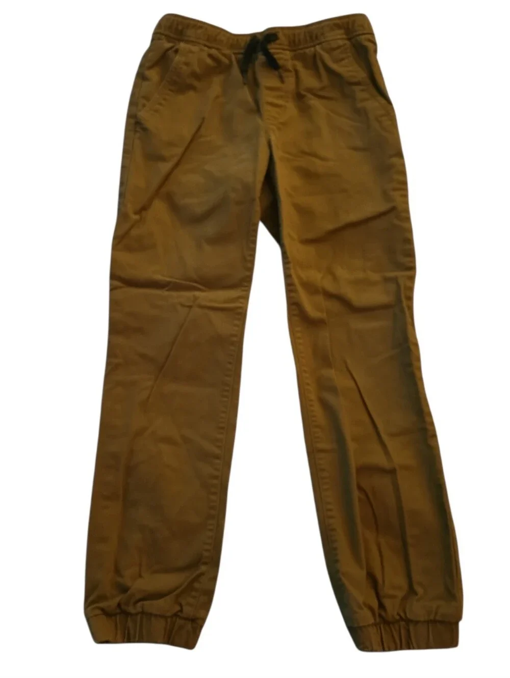 Old Navy Boys Khaki Joggers Sz L 10 - 12 Like New